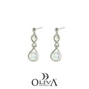 【送料無料】ジュエリー・アクセサリー スワロフスキーザマサプラティイヤリングorecchini saprati donna pendente swarovski zama(4)