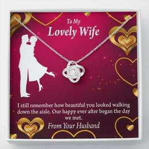 【送料無料】ジュエリー・アクセサリー メッセージカードwife moglie messaggio scheda a il mio adorabile felice ever after love nodo