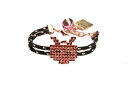 【送料無料】ジュエリー・アクセサリー リサビジューブレスレットモンスターブラックサイズlisa c bijoux bracciale da donna monster animali amp; insetti nero taglia os