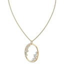 【送料無料】ジュエリー・アクセサリー スワロフスキーウーマンローズゴールドメッキペンダントネックレスgenuine swarovski donna rose gold plated pendant collana 5487069