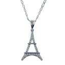 yzWG[EANZT[ bgyfeBtGbtFGAWGWRjEVF[kW[IVlot pendentif tour eiffel en argent et zirconium chaine longueur au choix