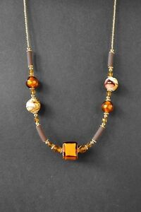 【送料無料】ジュエリー・アクセサリー ムラーノガラスネックレスピアッツァヴェネツィアcollana in vetro di murano piazza venezia pv455