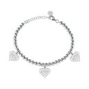 【送料無料】ジュエリー・アクセサリー モレラトブレスレットウーマンスチールスチールbracciale morellato donna salt07 acciaio acciaio