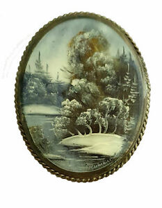 【送料無料】ジュエリー・アクセサリー ロシアブローチファブリケーションアーティサナーレペイトアラメインbroche russe fabrication artisanale peint a la main