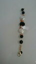 【送料無料】ジュエリー・アクセサリー ブラックアゲートコーラルブレスレットバロックパールズbracciale in corallo agate nera, perle barocche