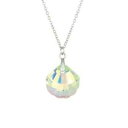 【送料無料】ジュエリー・アクセサリー オーロラボレアークリスタルシルバーペンダントトーンseashell aurora boreale cristallo pendente dargento tono
