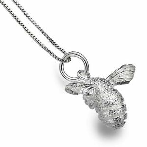 【送料無料】ジュエリー・アクセサリー スターリングシルバービーペンダントネックレスボックスpure origini argento sterling 925 collana con pendente ape con trama in confezione regalo p2609