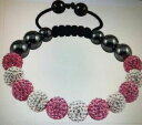 【送料無料】ジュエリー・アクセサリー トレソルパリブレスレットピンクホワイトクリスタル£tresor paris braccialetto pink amp; white crystal nuovo prezzo consigliato £ 149 regalo ideale