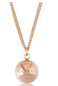 【送料無料】ジュエリー・アクセサリー ラドリーブリスクレセントシルバースターリングゴールドメッキネックレスローズゴールドradley bliss crescent 925 argento sterling collana placcata in oro rosa ryj2010