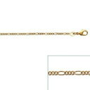 yzWG[EANZT[ `FCvPCtBKmCtrWAEGrW[chaine plaque or maille figaro 13 60 cm 1,6 mm neuf bijouteriejolybijoux