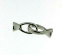 【送料無料】ジュエリー・アクセサリー コップネックレスジルコンchiusura per collana vero argento ovale 925 e zirconi con coppette integrate(4)