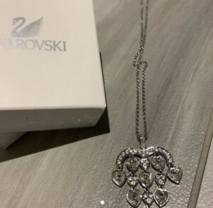 スワロフスキー 【送料無料】ジュエリー・アクセサリー オリジナルスワロフスキーネックレスcollana swarovski originale