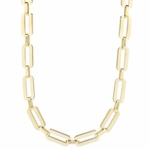 【送料無料】ジュエリー・アクセサリー リュージョーチェーンネックレスcollana catena donna liu jo lj613 lj614 in ottone pvd oro lunghezza 41 o 60 cm