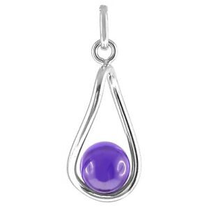 ̵ۥ奨꡼꡼ ڥǥƥեեॢ󥢡ȥ֡륢ƥƥ㥤̥󥪥ץpendentif femme en argent 925 rhodie et boule amethyste chaine en option