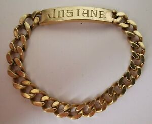 【送料無料】ジュエリー・アクセサリー ブレスレットアンシアンプラケオオメタルドレbracelet ancien plaque or ou metal dore