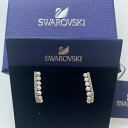 ジュエリー・アクセサリー ブークルドリーススワロフスキーアルジャンテスクリストーペルブランヌーヴスオーテンティックスboucles d’oreilles swarovski argentees cristaux perles blanc neuves authentiq