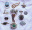 ̵ۥ奨꡼꡼ ơ֥*exquisite vintage whole costume brooches 20th century 12 [e] mixed subjects