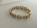 【送料無料】ジュエリー・アクセサリー ヴィンテージゴールドメッキイエローリンクバーブレスレットvintage placcato in oro giallo bracciale link bar(4)
