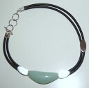 【送料無料】ジュエリー・アクセサリー コリアーラスデュクーマイアエンアージェントジェイドcollier ras du cou maia en argent 925 et jade(4)