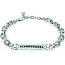 yzWG[EANZT[ [g[^ETXuXbgX`[ubNWR`F[bracciale morellato motown sals12 uomo bracelet acciaio zirconi neri catena