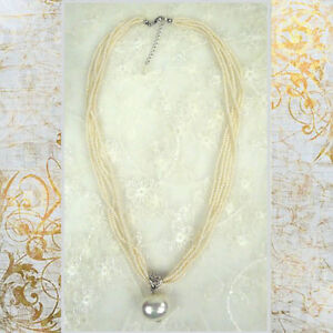 【送料無料】ジュエリー・アクセサリー ドロconmigo cinque trovare stringhe di perle di piccole dimensioni con un grande argento frizzante pearl dro