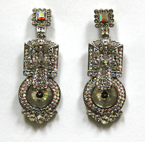 【送料無料】ジュエリー・アクセサリー バトラーウィルソンクリスタルアールデコイヤリングスモールニューbutler e wilson trasparente cristallo art deco orecchini piccolo nuovo