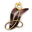 【送料無料】ジュエリー・アクセサリー チューリップエスニックブローチtulip floral ethnic brooch handcrafted