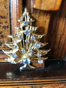 【送料無料】ジュエリー・アクセサリー ヴィンテージブルックスクリスマスツリーブローチクリスタルホワイトレアvintage signed brooks christmas tree brooch crystals white very rare