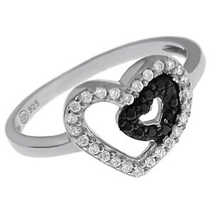 【送料無料】ジュエリー・アクセサリー バグクールアンアルジャンロジエエジルコニウムノワールエブランbague coeur en argent 925 rhodie et zirconium noirs et blancs taille 52 dispo 【送料無料】ジュエリー・アクセサリー バグクールアンアルジャンロジエエジルコニウムノワールエブランbague coeur en argent 925 rhodie et zirconium noirs et blancs taille 52 dispo