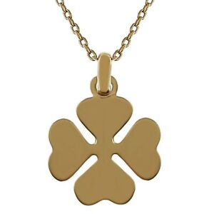 【送料無料】ジュエリー・アクセサリー コリエールトレフレポルトボヌールプラケフェムcollier trefle porte bonheur plaque or 750000 femme longueur au choix