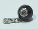 【送料無料】ジュエリー・アクセサリー ジューシークチュールチャームボールエナメルシルバーメタルjuicy couture charm palla 8 smalto nero e metallo argento