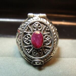 【送料無料】ジュエリー・アクセサリー ベルバグポイズンアンアルジェントアベックルビスインディエンbelle bague poison en argent 925 avec rubis indien t57
