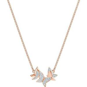 【送料無料】ジュエリー・アクセサリー スワロフスキーコリアーリリアプティブランプラケローズswarovski collier lilia, petit, blanc, plaque or rose