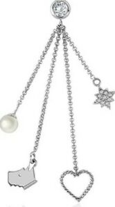 【送料無料】ジュエリー・アクセサリー ラドリーマルチペンダントドロップイヤリングシルバースターリングradley multi ciondolo orecchini a goccia 925 argento sterling ryj1047 rjnp