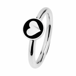 【送料無料】ジュエリー・アクセサリー エルンストデザインエビアリングハートステンレススチール