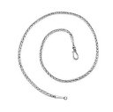 yzWG[EANZT[ onhChVo[X^[O`F[tbNbali fatto a mano argento sterling catena con s gancio an1002s25mm508cm