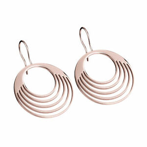 【送料無料】ジュエリー・アクセサリー エルンストデザインイヤリングスチールゴールドゴールドペンダントダングリングイヤリングernstes design orecchini e366 acciaio inox dorato pendente orecchini pendenti