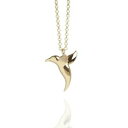 ジュエリー・アクセサリー バードシルバースターリングゴールドメッキハミングバードネックレス£p263g bird nuovo argento sterling placcato oro colibri 18 collana £ 65