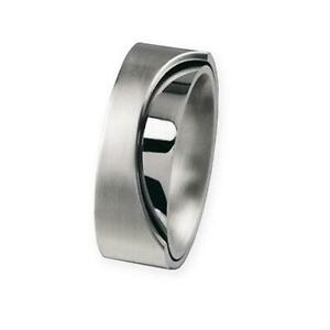 【送料無料】ジュエリー・アクセサリー エルンストデザインリングマットステンレスernstes design anello r628 acciaio inox opaco lucido r626 8 mm qualita nuovo
