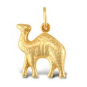 【送料無料】ジュエリー・アクセサリー ウーマンゴールドイエローペンダントチャームキャメルdonna 9ct oro giallo pendente charm cammello