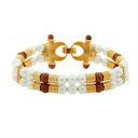 yzWG[EANZT[ uXbgS[hX`[p[eBgmisaki donna bracciale in acciaio oro perle tito qcrbtitus nuovo