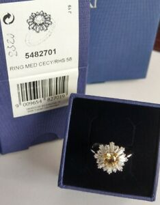 【送料無料】ジュエリー・アクセサリー スワロフスキーメドセシーリングサイズブランドswarovski anello med cecyrhs misura 58 brand nuovo ovp mib 5482701