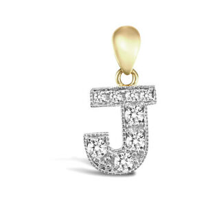 ̵ۥ奨꡼꡼ 奨륳ɥ󥴡ɥѥǥƥƥڥȥ㡼jewelco london 9ct 2colore oro cz pave identita pendente charm iniziale lettera j