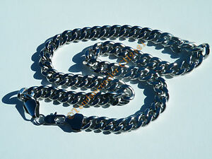 【送料無料】ジュエリー・アクセサリー チェインアシエイオキシダブルマイルグルメchaine 60 cm acier inoxydable maille gourmette 11 mm 【送料無料】ジュエリー・アクセサリー チェインアシエイオキシダブルマイルグルメchaine 60 cm acier inoxydable maille gourmette 11 mm