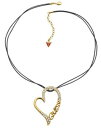 【送料無料】ジュエリー・アクセサリー ネックレステキスタイルコリアーハートguess collanacollier tessile ubn71265 con cuore dorato