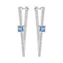 【送料無料】ジュエリー・アクセサリー スワロフスキーイヤリングメタルホワイトゴールドクリスタルorecchini swarovski donna 5249349 lega metallica oro bianco cristallo(4)