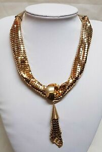 【送料無料】ジュエリー・アクセサリー ビジューヴィンテージコリアードメイルメタルクーラーナックレース