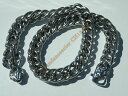 yzWG[EANZT[ `FCRA[}bVt_uCt@^CW[XgOXVo[AVGXeXchaine collier massif 45cm double maille fantaisie corde argente acier inox 14m