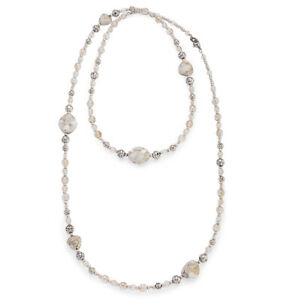 【送料無料】ジュエリー・アクセサリー ステンドグラスメタルロングアリュールネックレスcollana allur..