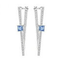 【送料無料】ジュエリー・アクセサリー スワロフスキーイヤリングメタルホワイトゴールドクリスタルorecchini swarovski donna 5249349 lega metallica oro bianco cristallo